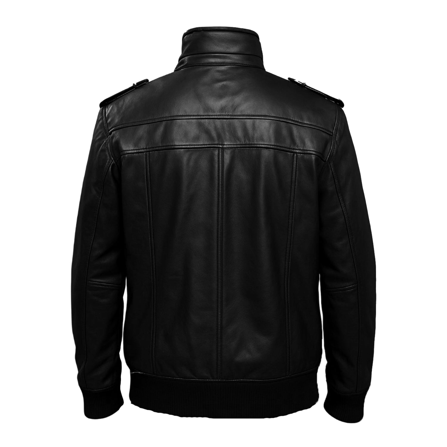 Men's Distressed Motorcycle Leather Jacket LC-0987