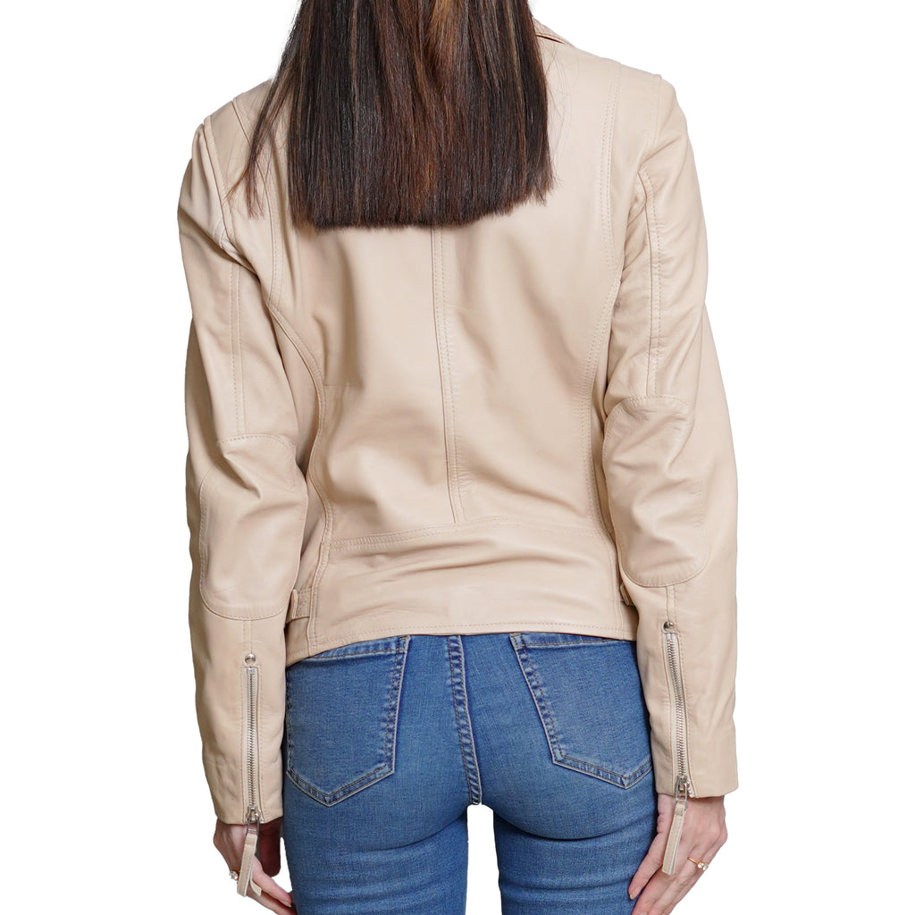 Fawn Women Leather Lacket