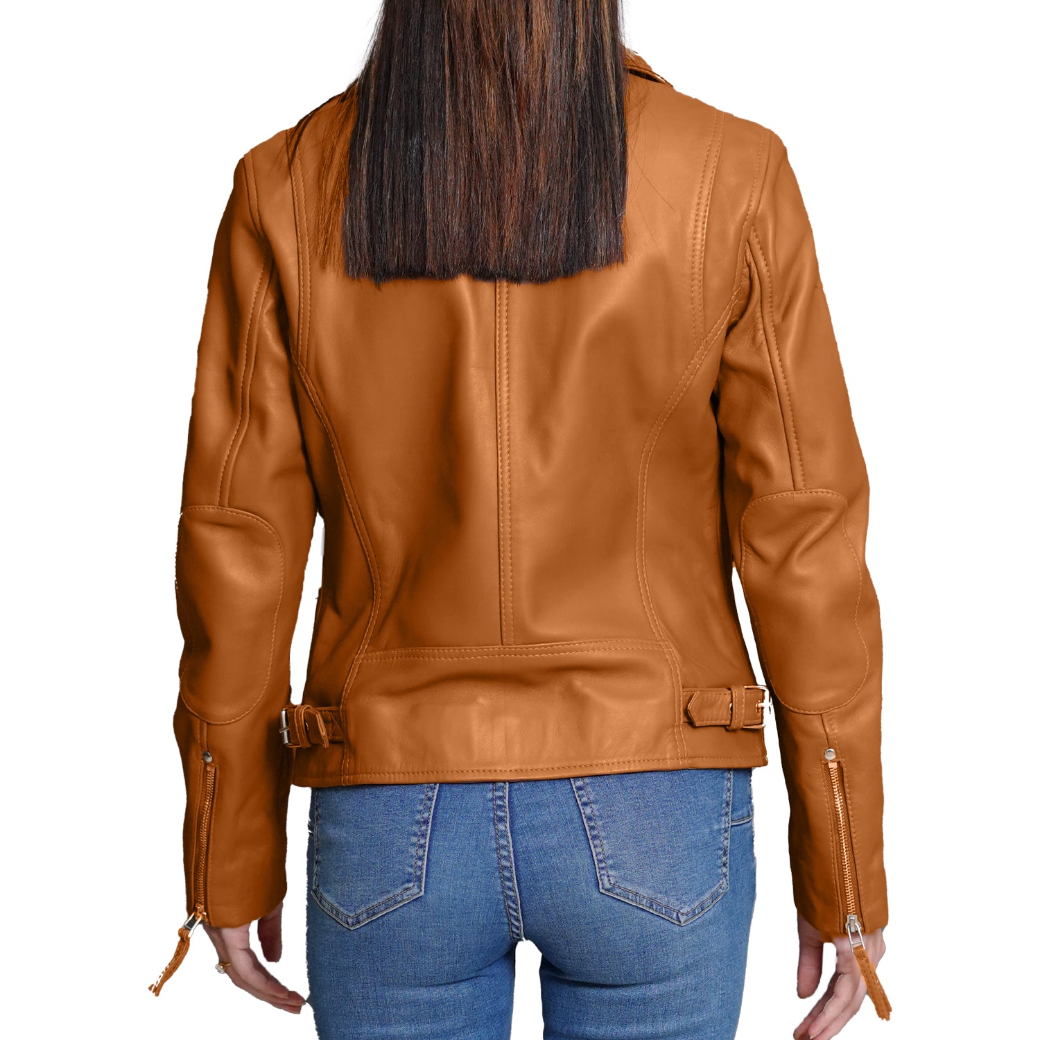 Mustard Best women Leather Jacket