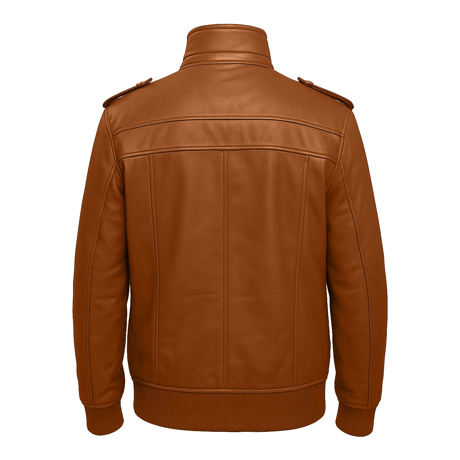 Men’s Hooded Biker Leather Jacket