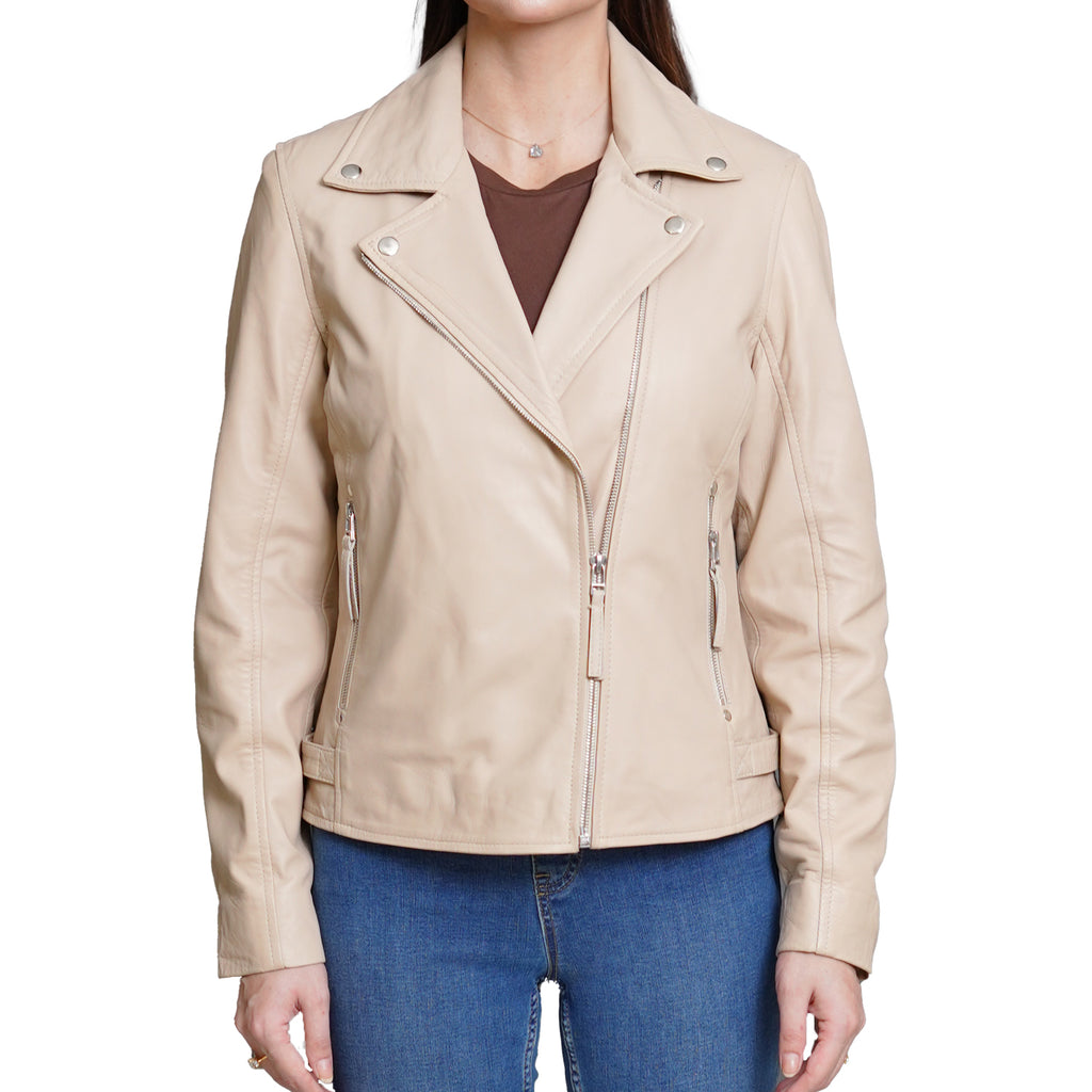 Fawn Women Leather Lacket