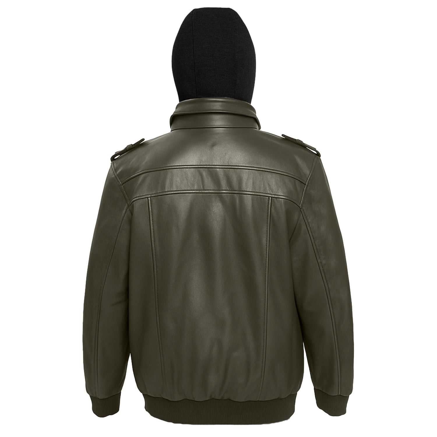 Men’s Genuine Sheepskin Biker Leather Jacket