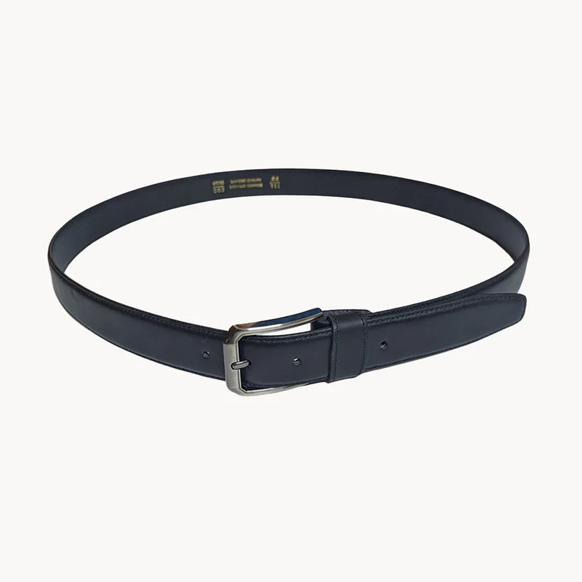 563 - Single Side Aniline Leather Belt (Black)