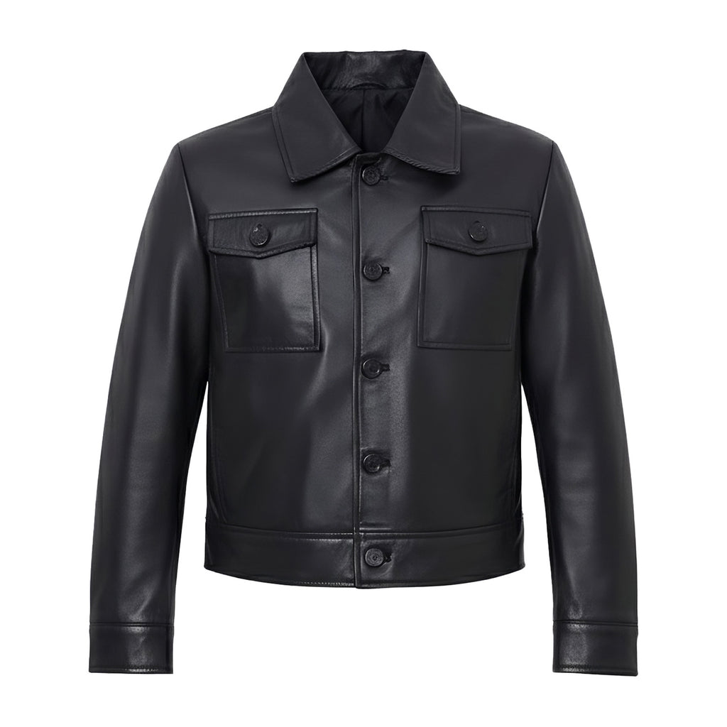 Vintage Trucker Mens Leather Jackets