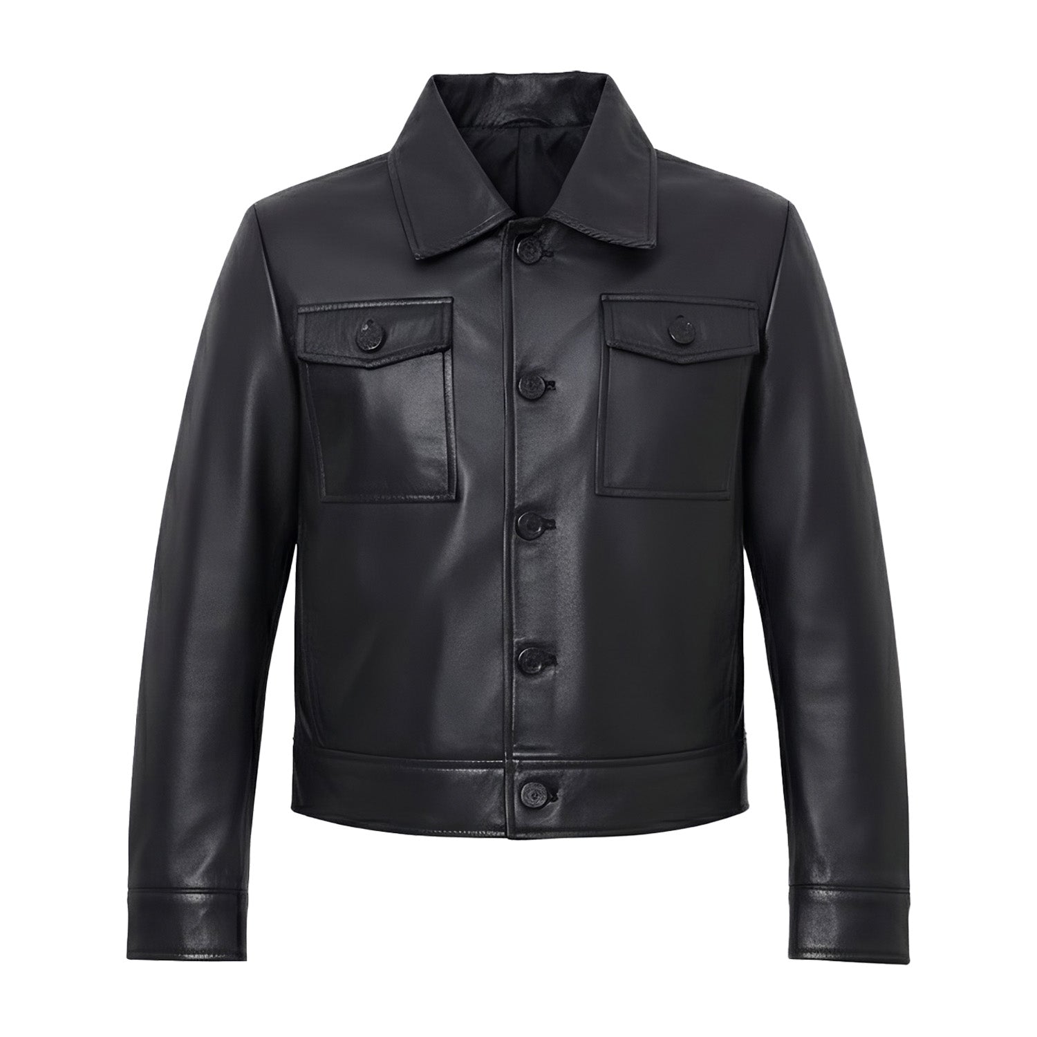 Vintage Trucker Mens Leather Jackets