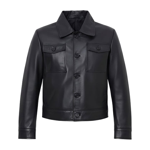 Vintage Trucker Mens Leather Jackets