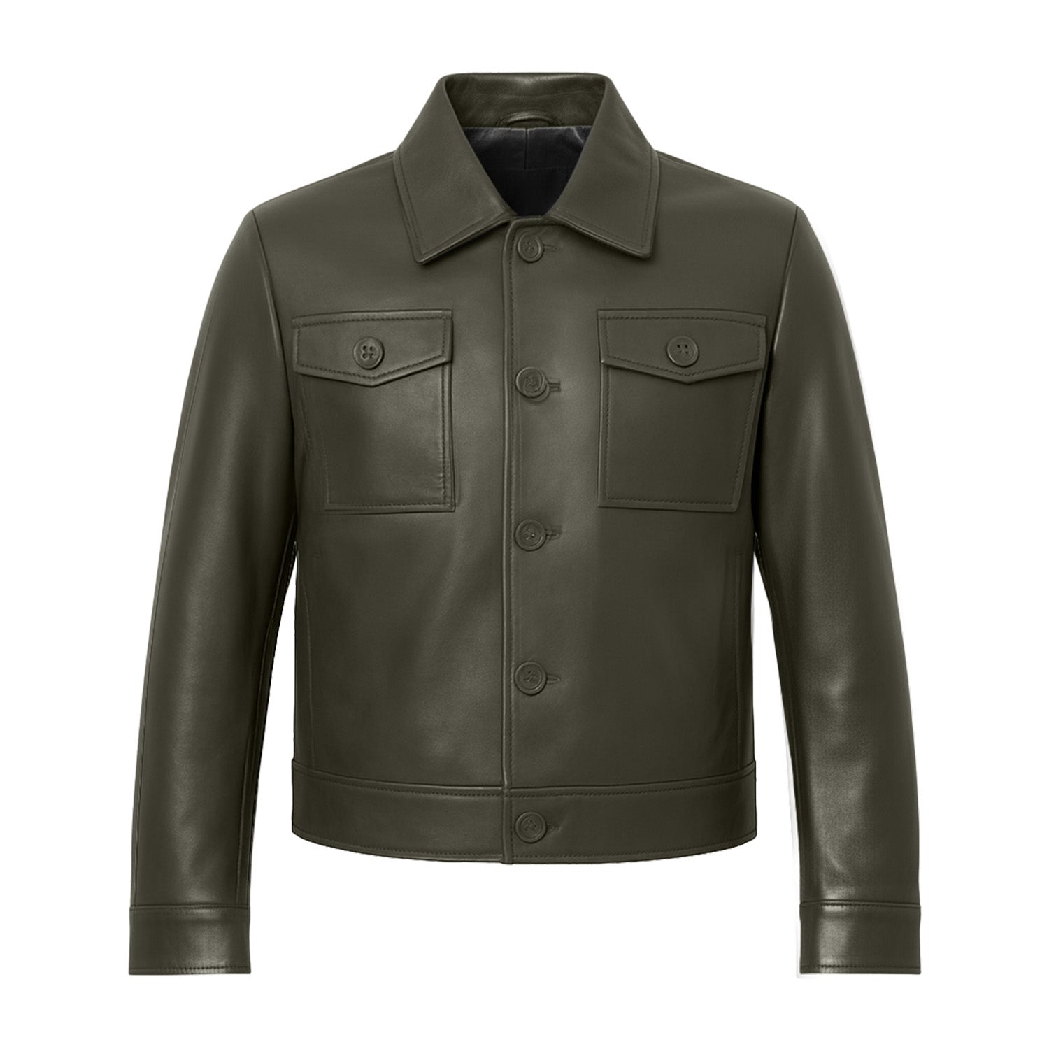 Vintage Trucker Mens Leather Jackets