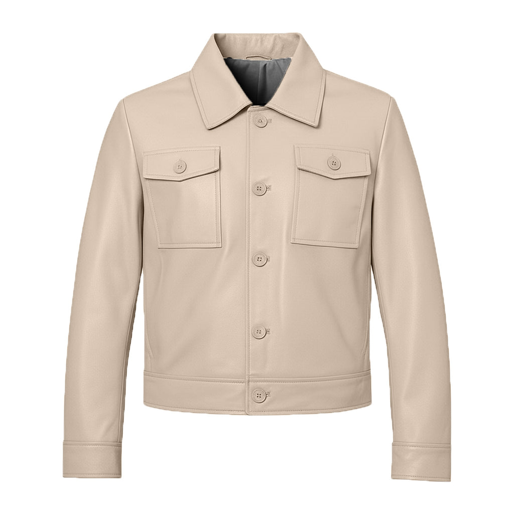 Vintage Trucker Mens Leather Jackets