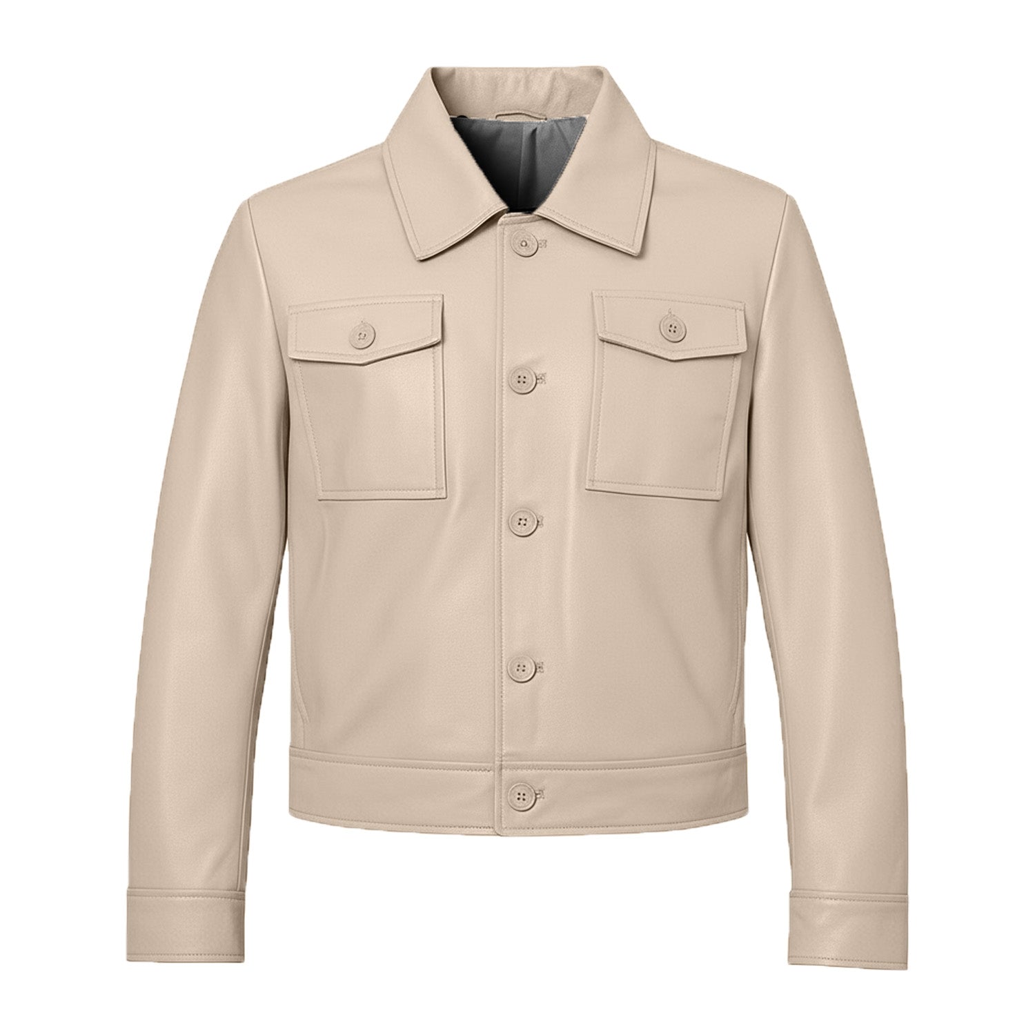 Vintage Trucker Mens Leather Jackets