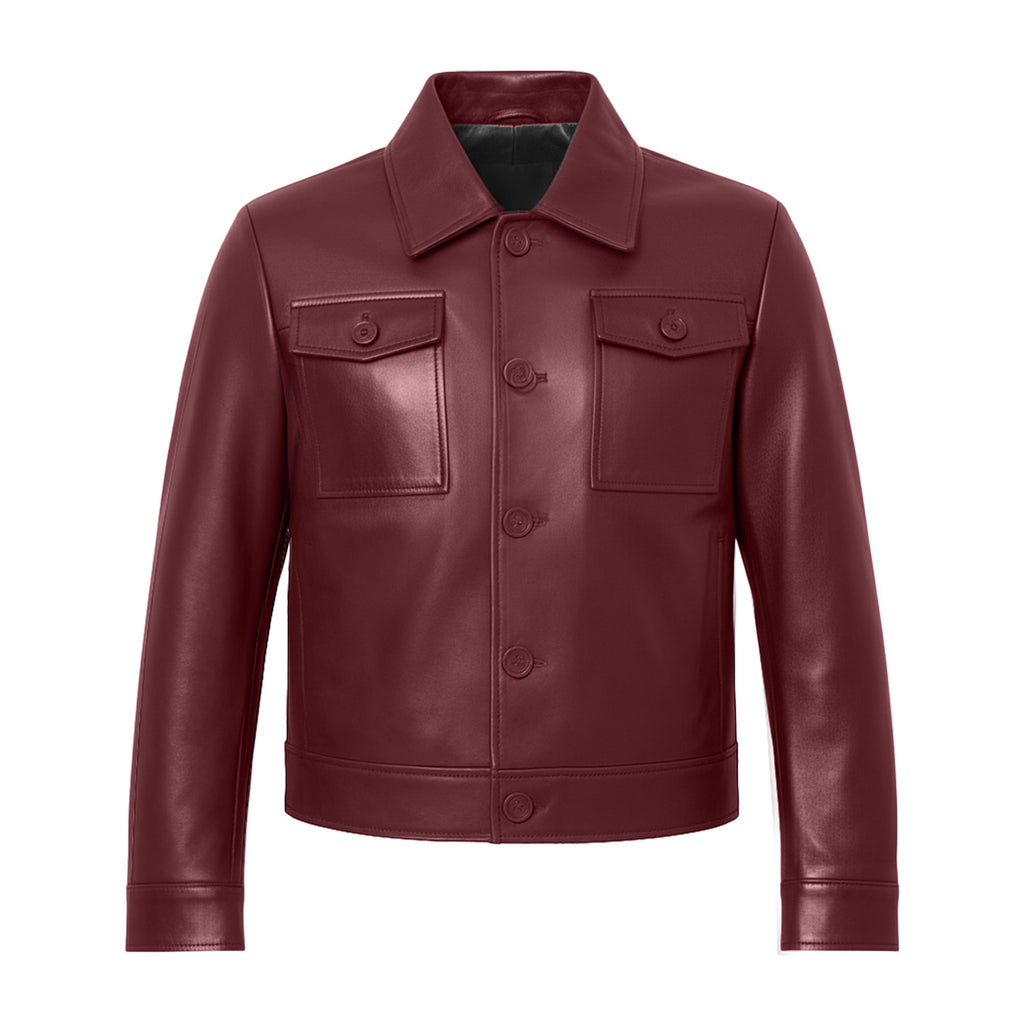 Vintage Trucker Mens Leather Jackets