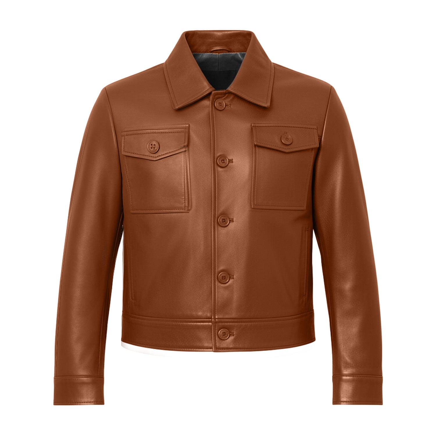 Vintage Trucker Mens Leather Jackets